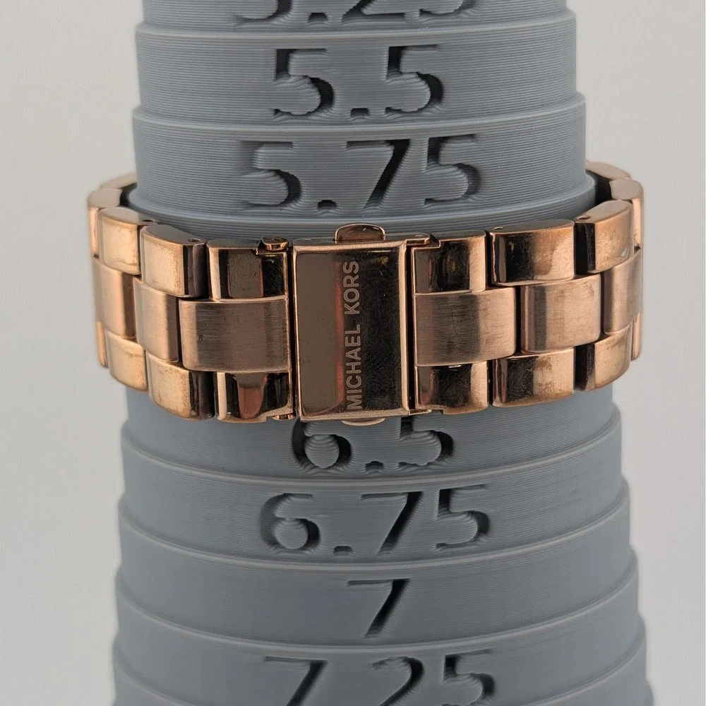 Michael Kors MK5778 Stainless Rose Gold Chronograph Watch 40mm Extra‎ Links